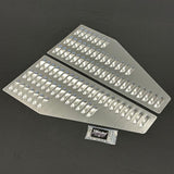 3-Row - USA - Bolt-On Hood Louver Panel Set - Complete Cooling Kit - w/SS Hardware