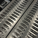 2-Row - USA - Bolt-On Hood Louver Panels Set - Complete Cooling Kit - w/SS Hardware