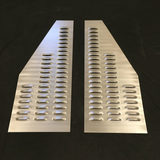 Steel Hood Louvers Rat Rod Custom Panel Set Pair Traditional HAMB Hot Rods