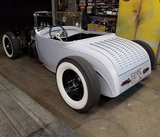 D Hallum Built ford 1930 1931 30 31 Model a coupster with trc Louvered Decklid Trunk Lid Skin