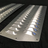 Aluminum Hood Louvering Panel Set Great For Hot Rod Rat Custom Gasser Dragster Rock Crawler Mud Truck Tractor Racecar Drag Car Vintage Automobile