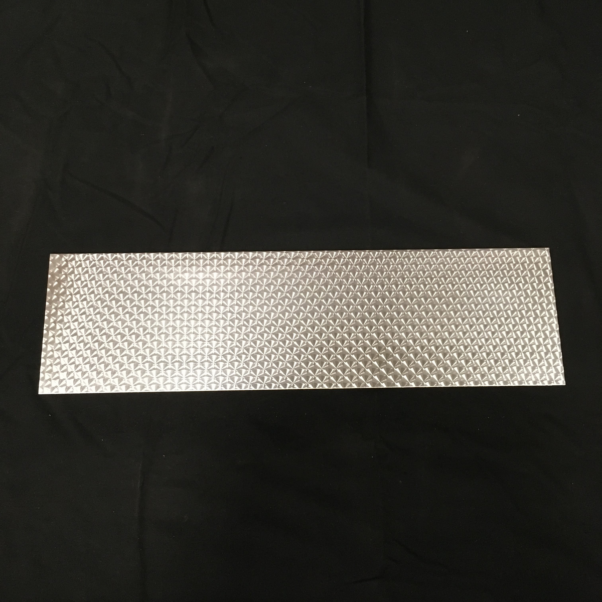 5" x 18" Engine Turned Aluminum Sheet Metal Panel Twisted Road Customs