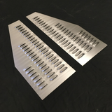 Louvered Hood Vent Pair - Lower engine and transmission temperatures overheating engine solution