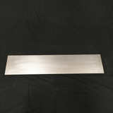 Decorative Engine Turning Aluminum Bar Back Decorative Sign Material  .063 Thick Plate Spun Twisted  Sheet Metal Panel