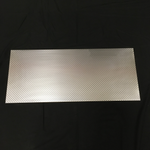 13" x31" Large Panel Engine Turned Sheet Metal For Projects Crafts Windows Doors